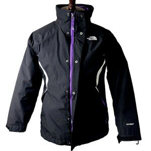 The North Face Girls Size XL 18 Insulated Triclimate Hy-vent 3 in 1 Girls Jacket